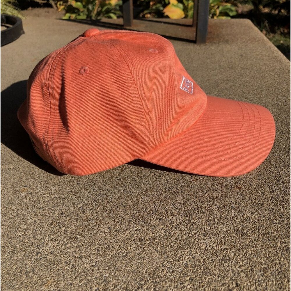 Vans Unisex Adjustable Orange Cotton Strap Back Hat With Embroidered Logo Skater - Picture 2 of 8
